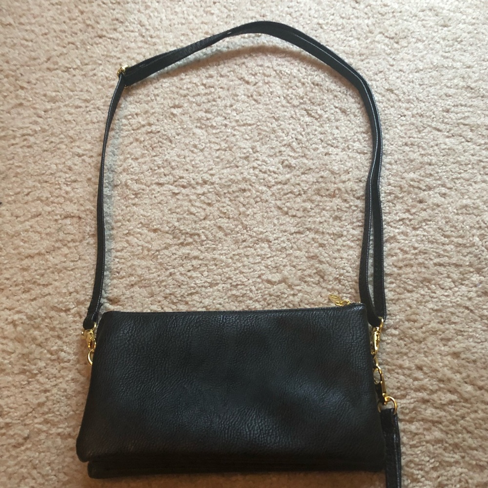 Leather Clutch/Wristlet
